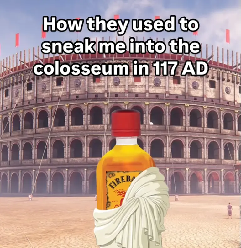 Sneaking into Colosseum